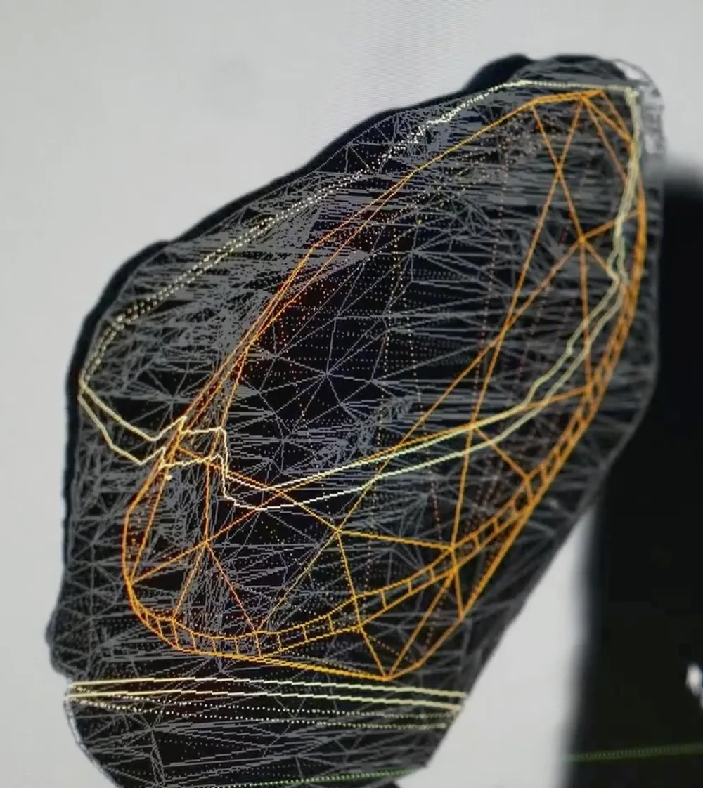 A rough diamond mapped by Tracr's blockchain-based provenance record
