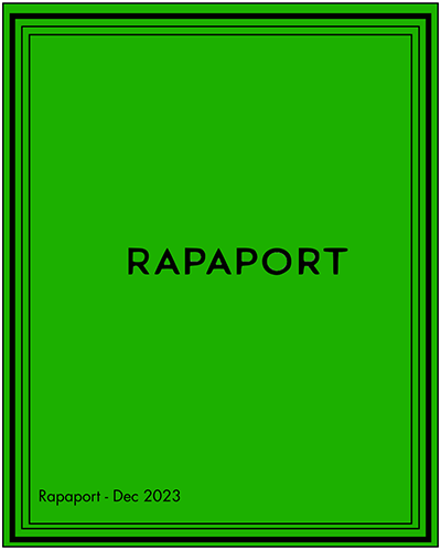 Rapaport Podcast - Dec 2023